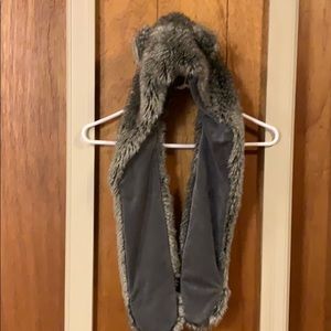 Restoration Hardware-Fuzzy hat/ scarf/mittens